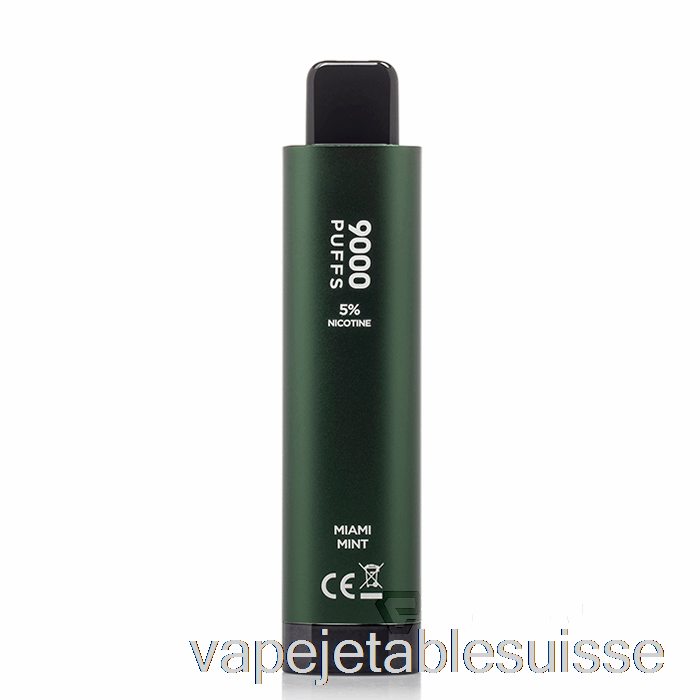 Vape Suisse Hqd Cuvie Plus 2.0 9000 Jetable Miami Menthe